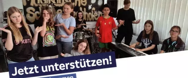 Crowdfunding für Schulprojekt Musik